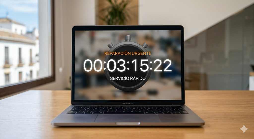 Reparación urgente de ordenadores en Málaga Centro: servicio rápido en el mismo día con Mac Soporte