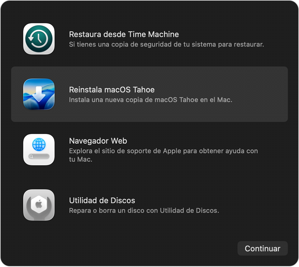 reinstalar macos mac soporte malaga